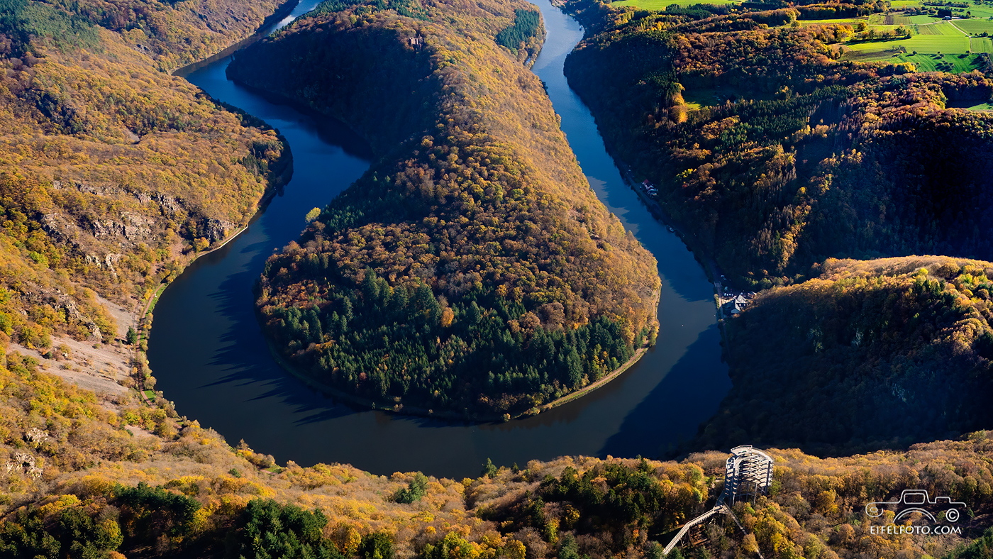 Herbst an der Saarschleife