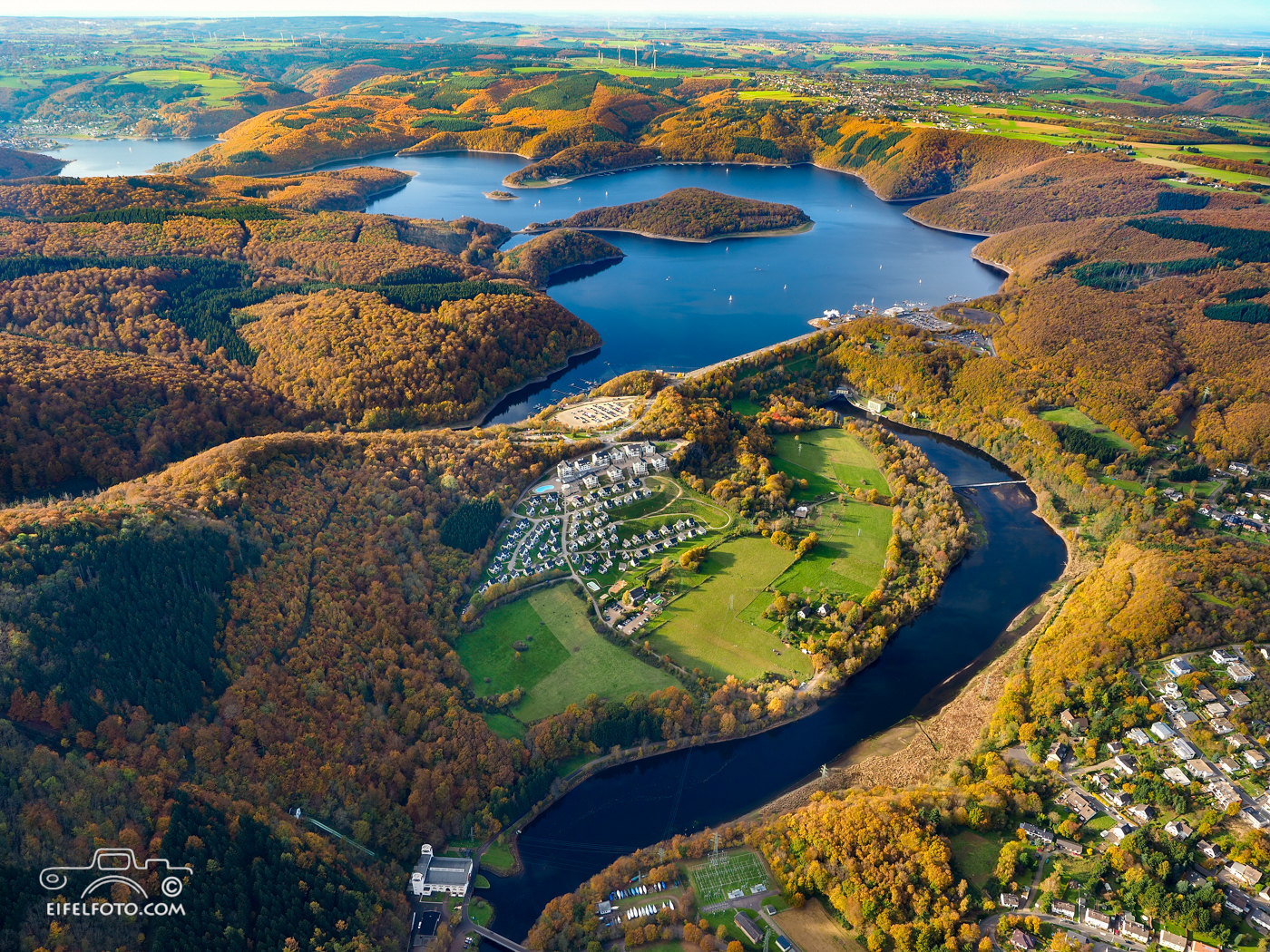 Herbst am Rursee