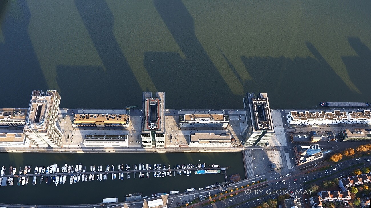 Die Kranhäuser im Rheinauhafen Köln