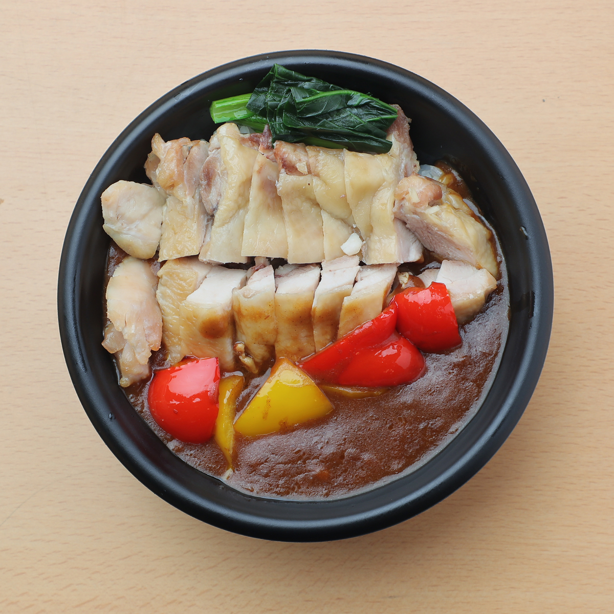 サラダチキンを⾷べるカレー丼(⿃もも)　900円