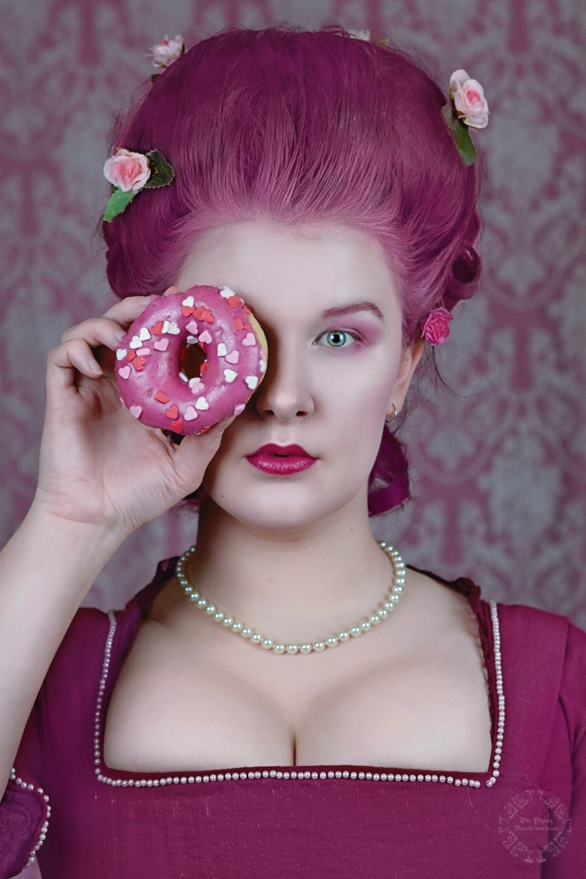 Selbstportrait. Kostüm und Styling von mir