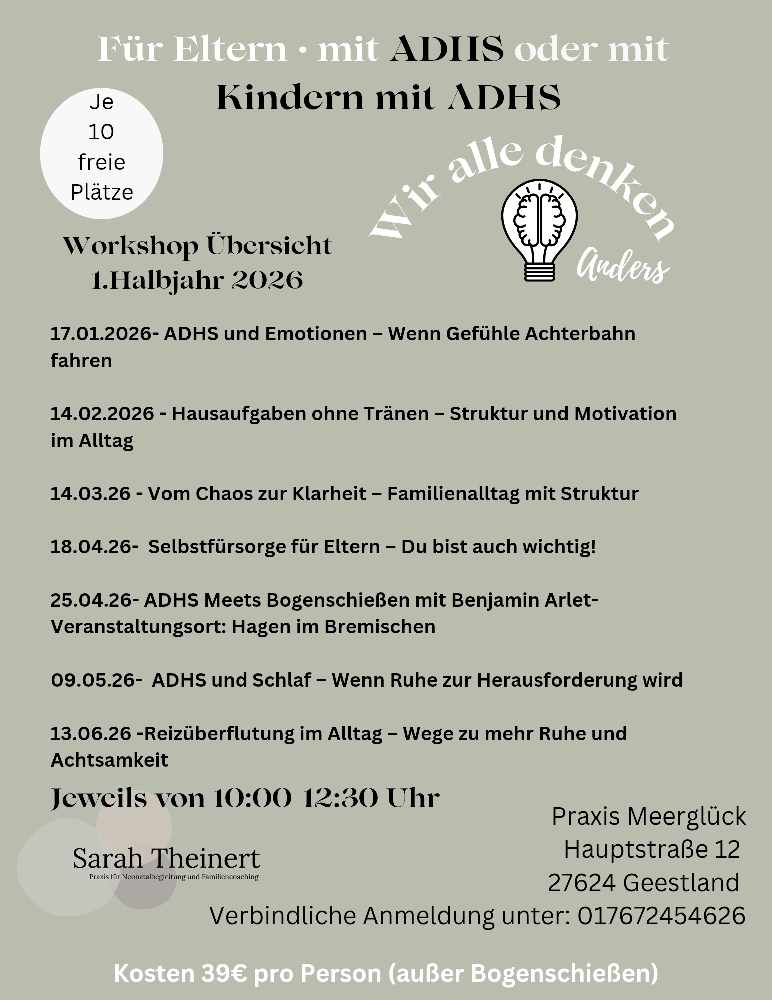 ADHS Workshops