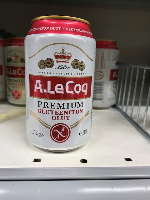 グルテンフリーのビールがスーパーで売ってる