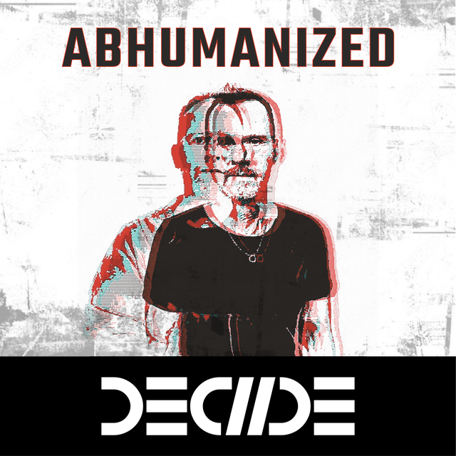 CD Cover of DECIIDE Debütalbum Abhumanized