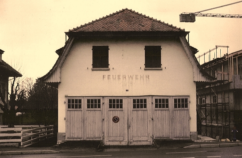 Das alte Feuerwehrlokal von 1919 nach der Anpassung