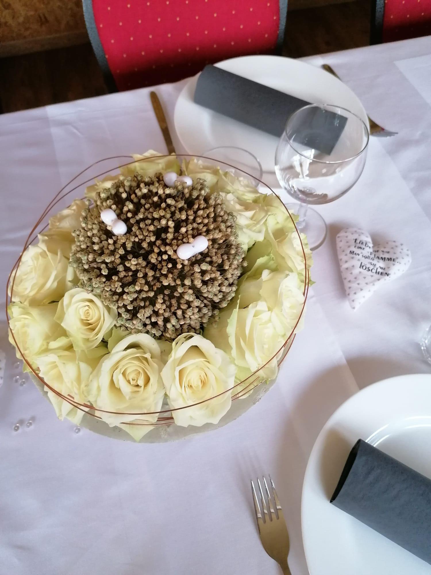 Tischdekoration