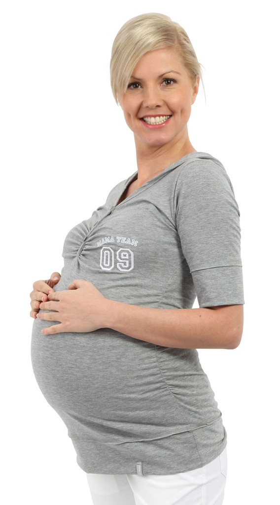 Maternity Hoodie Gray Grace Maternity Clothes