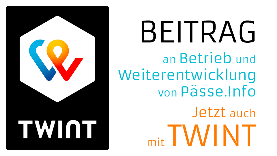 Beitrag an den Betrieb von Pässe.Info mit TWINT