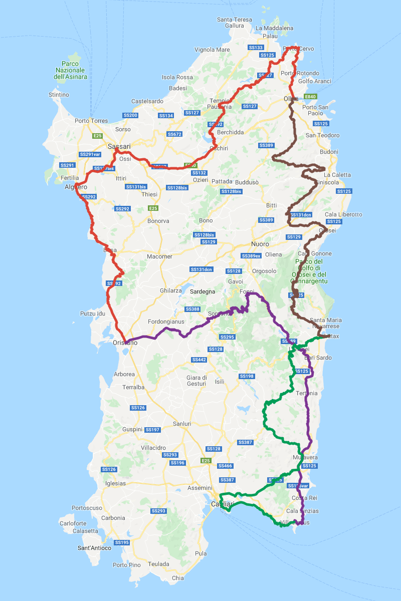Sardegna-quattro-giorni (Sardinien-Rundreise mit dem ...