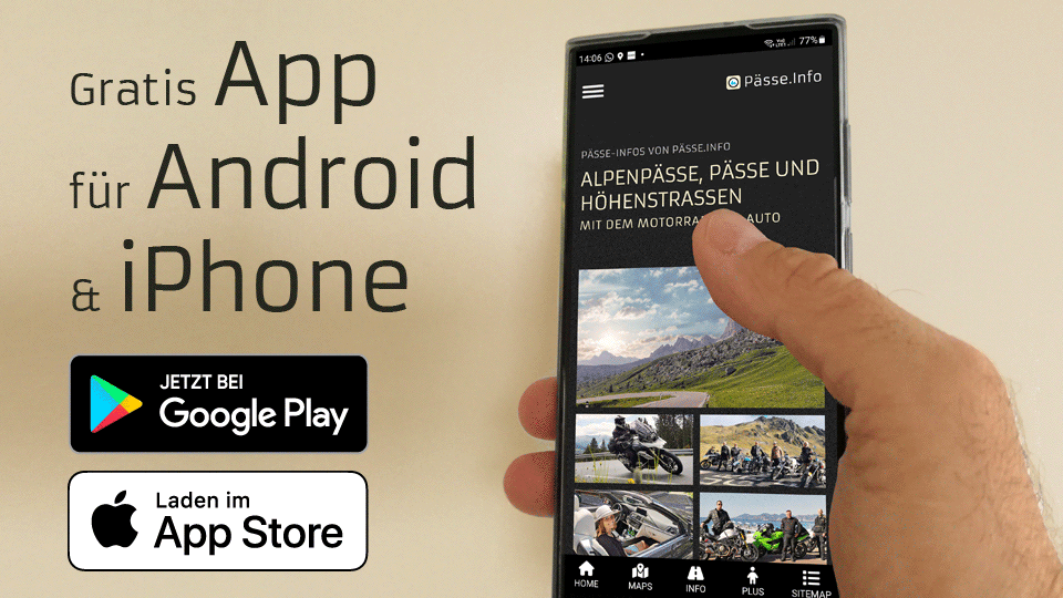 Pässe.Info-App für Android und iPhone