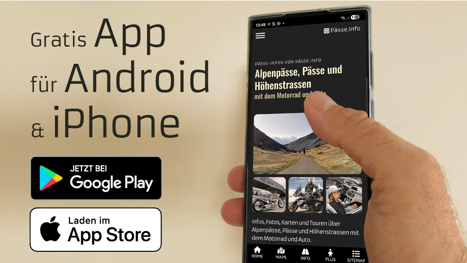 Pässe.Info-App für Android und iPhone