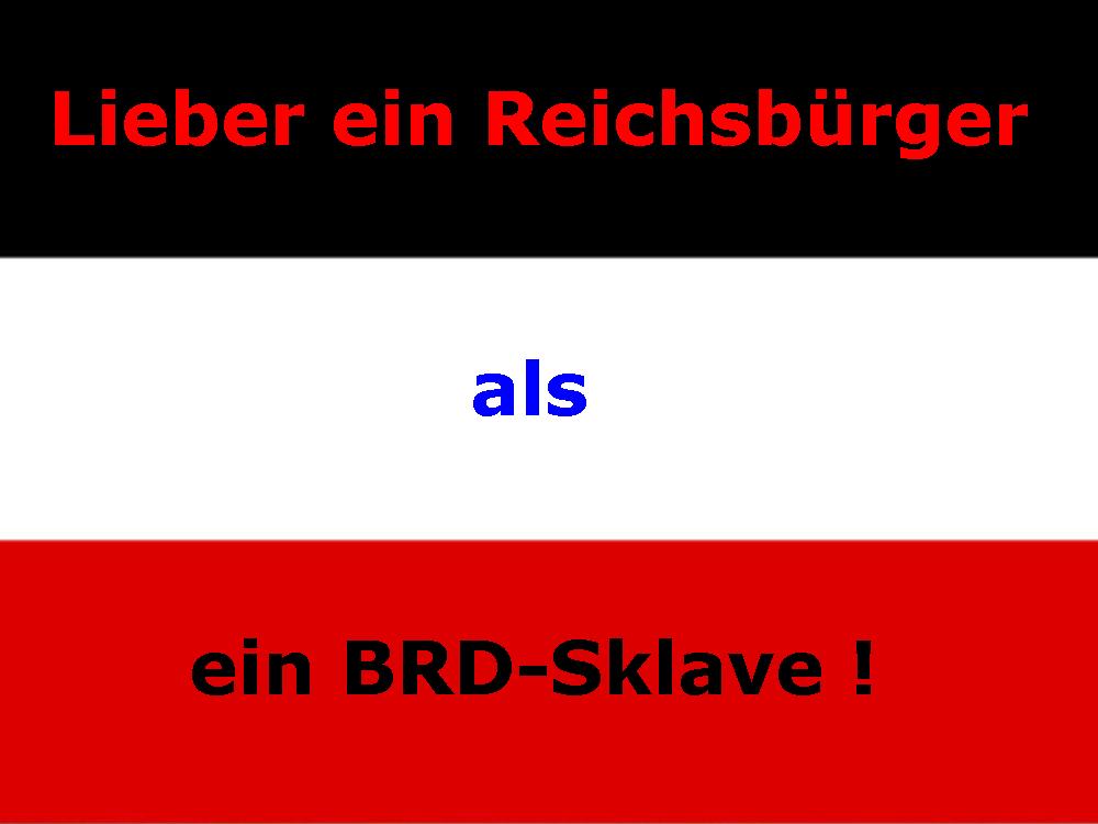 BRD - Sklave - Reichsbürger