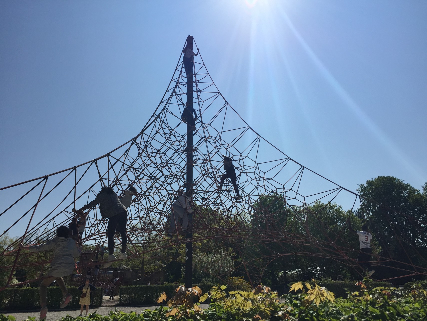 Sortie au jardin d'acclimatation