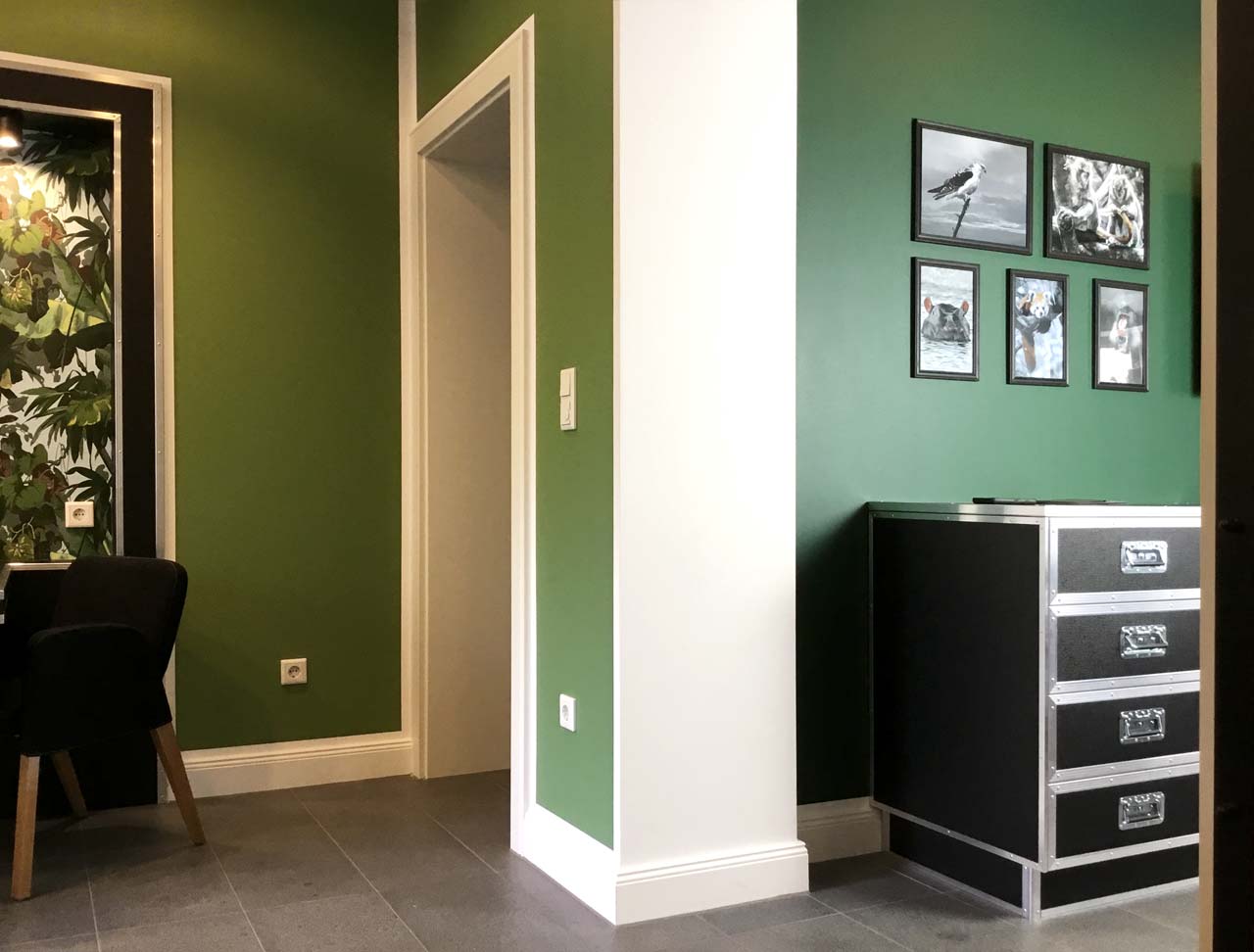 Blick in die Wohnung