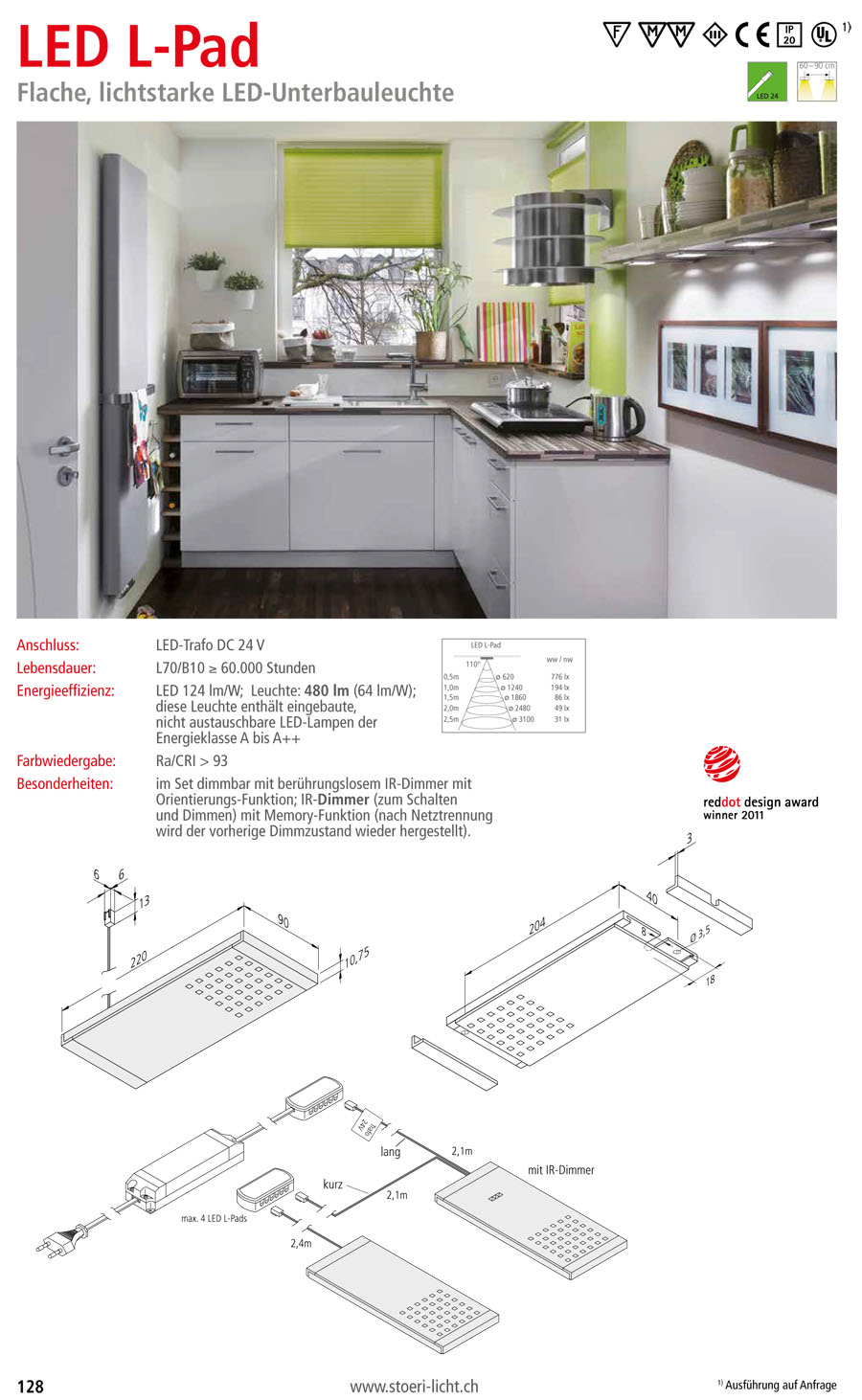 Unterbauleuchten - Störi Licht AG - Beleuchtungstechnik