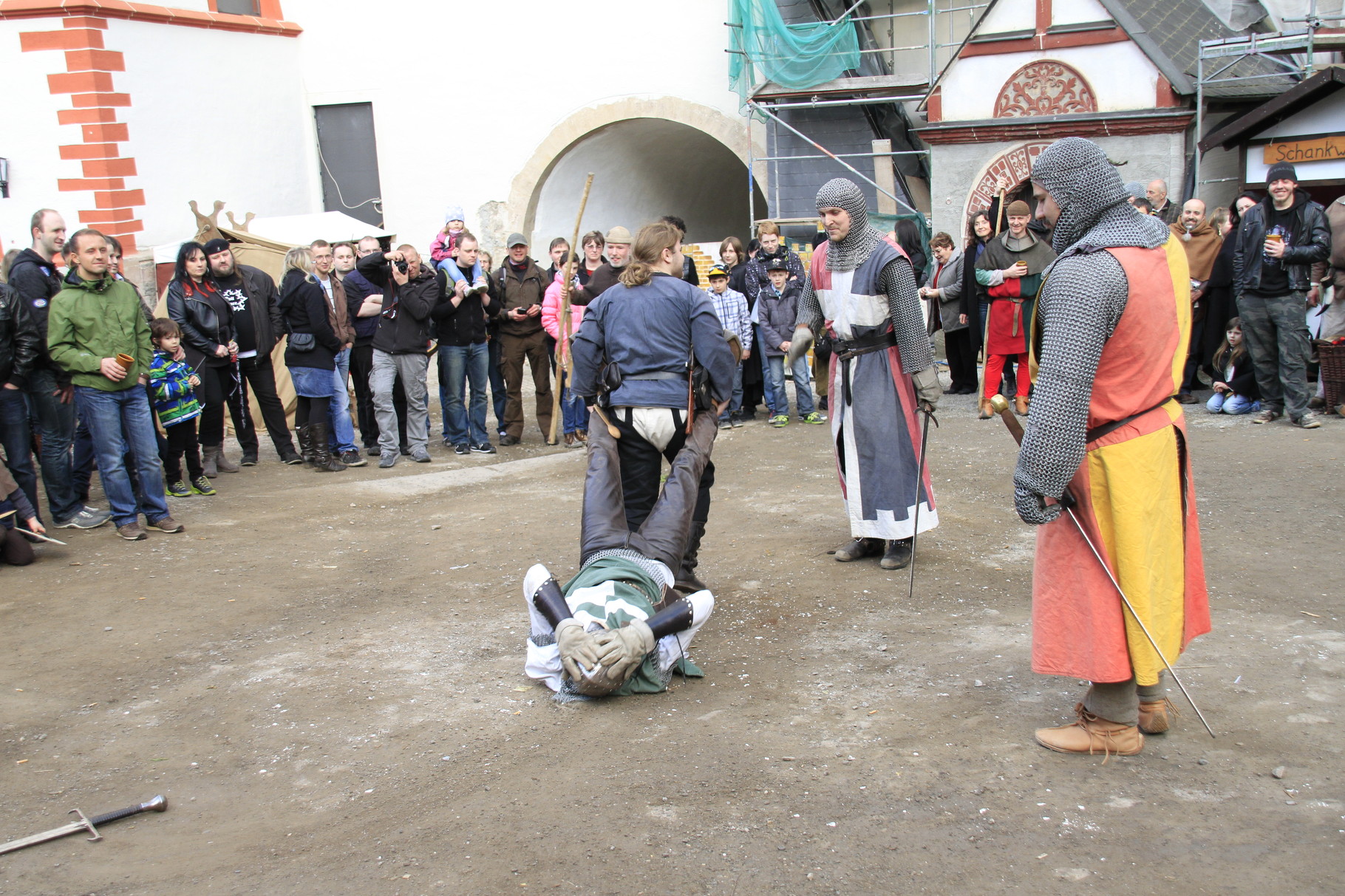 Mittelalterspektakel auf der Osterburg