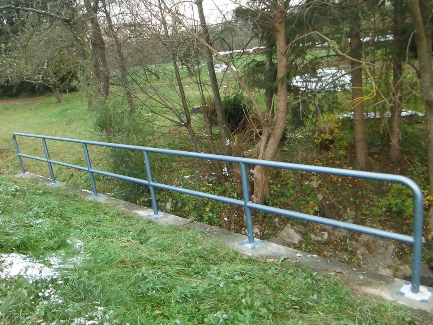 Brückengeländer Tobeldurchlass bei Süßen