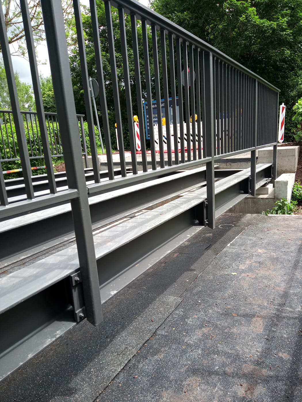 Brücke zum Parkplatz Bad Dürrheim