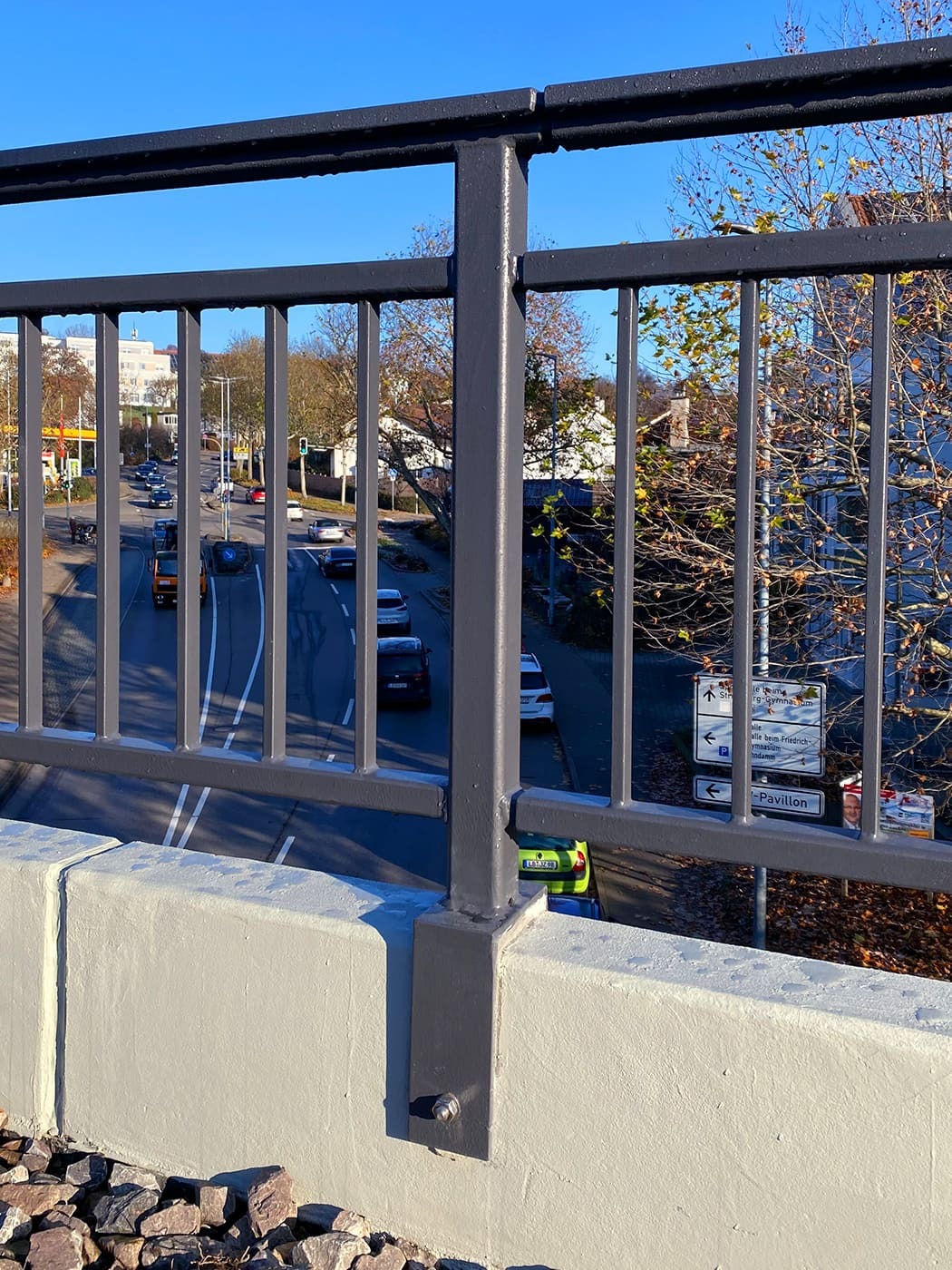 Radwegbrücke Vaihingen