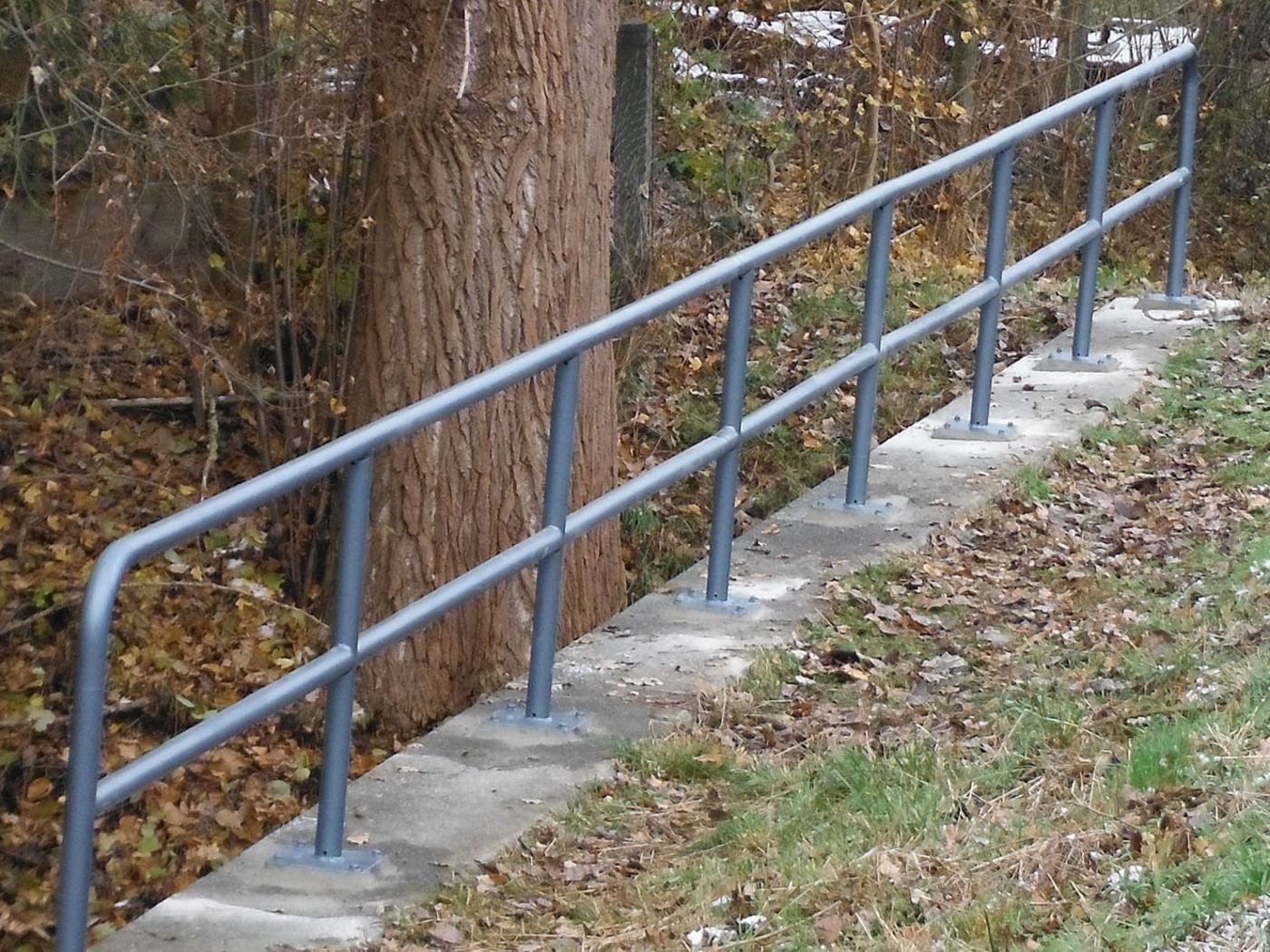 Brückengeländer bei der Mäulesmühle