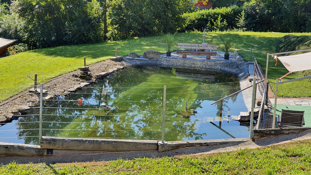 Erholungsoase am Teich