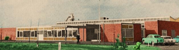 De fabriek in Best 1962