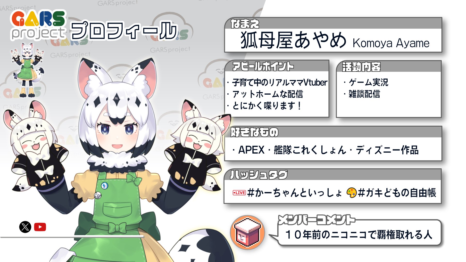 狐母屋あやめ - GARSproject