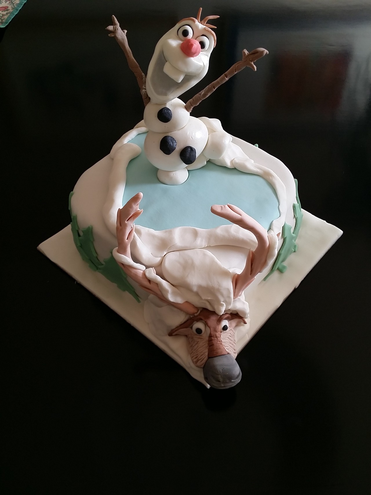 torta Olaf Frozen