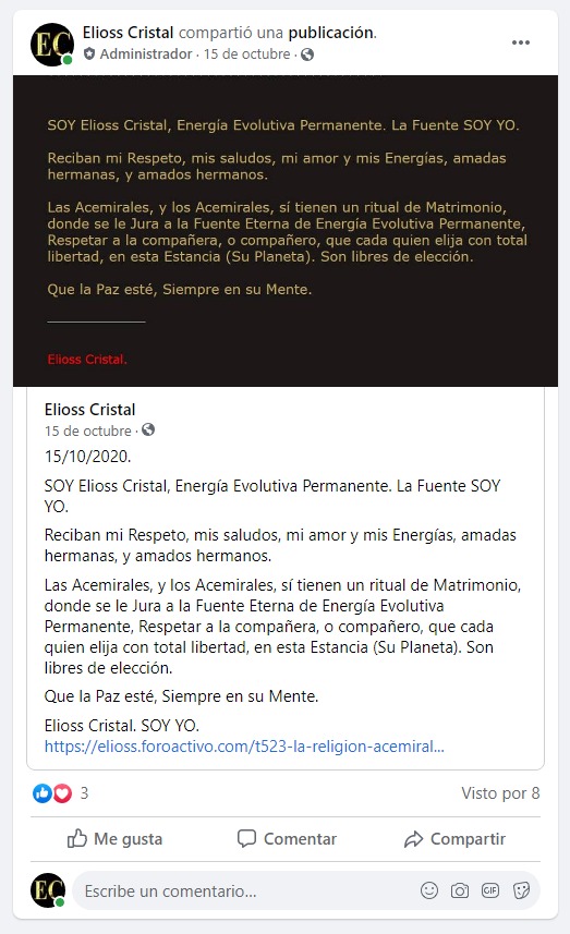 La Religión Acemiral Image