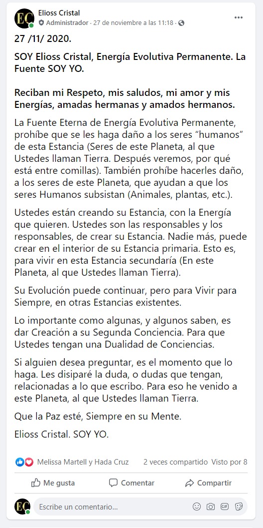 La Religión Acemiral, en Facebook.com Image