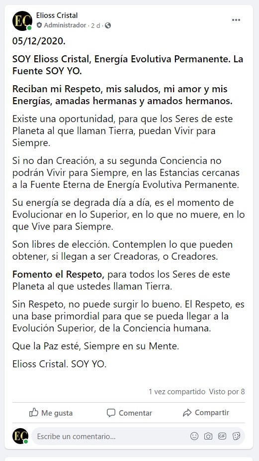 La Religión Acemiral, en Facebook.com Image