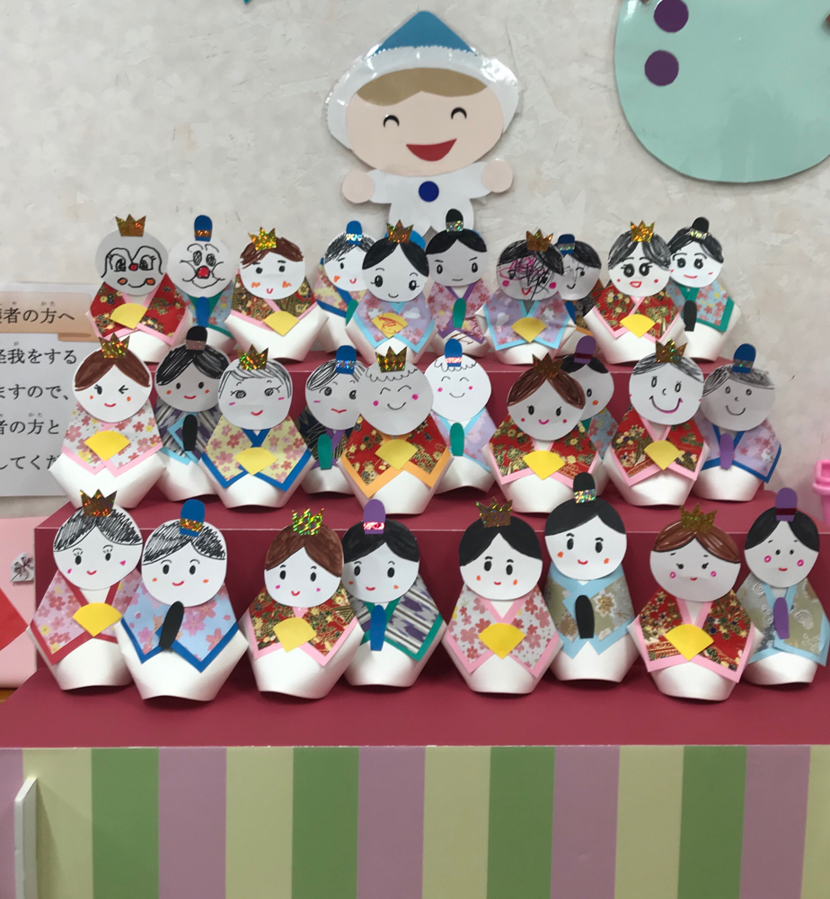 お楽しみタイム ひな祭り工作 子育て支えあいネットワーク満 高津区の子育てを楽しむサイト