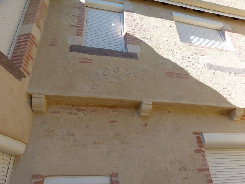 Façade terminée - Chantier réalisé pour et avec Judicaël Guérin (lien en page contact)
