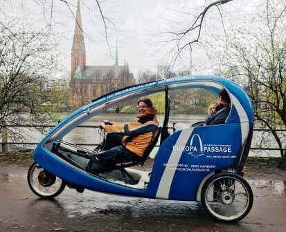 Hamburg by Rickshaw, Fahrradtaxi