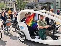 Hamburg by Rickshaw, CSD 2, Eventmaketing