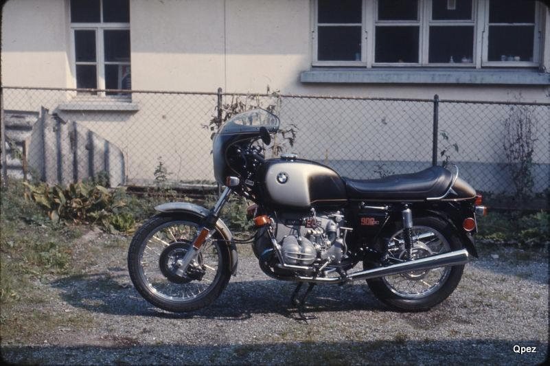 BMW R90S Gekauft 1974 bei Martin Eisenring Bütschwil