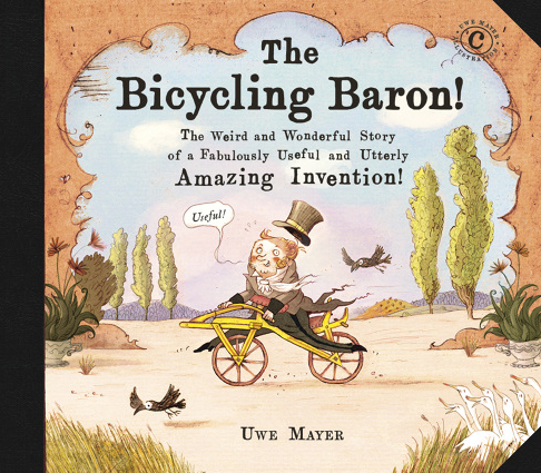 The Bicycling Baron. Cover 