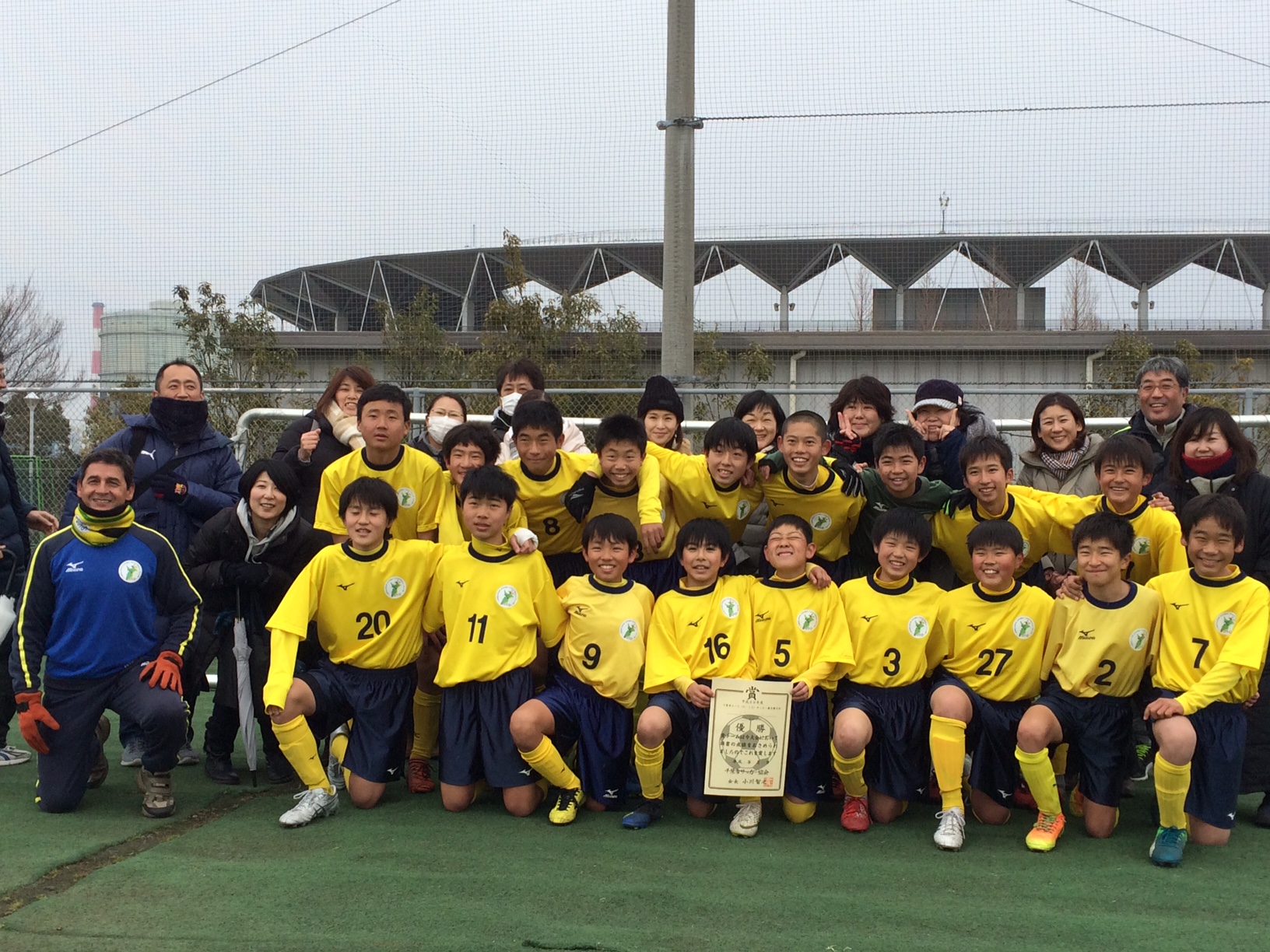 22年度中学１年生 ジュニアユース 体験練習会 Abelhas Chiba Fc