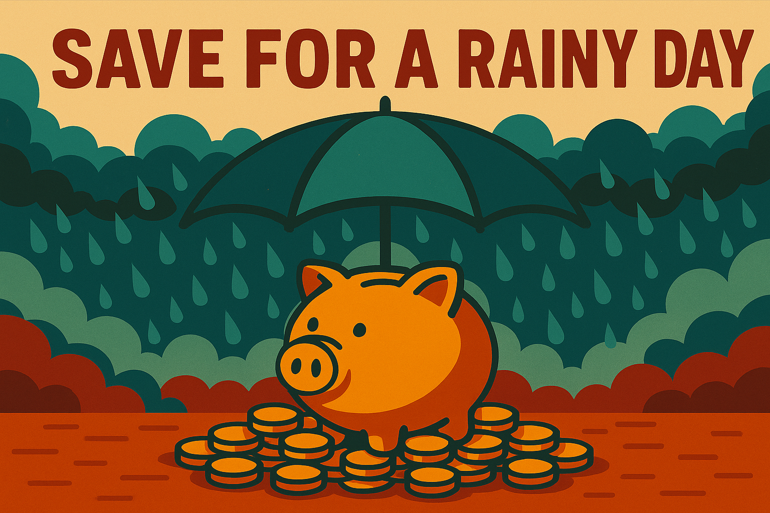 「Save for a rainy day」ってどういう意味？英語のイディオムを学ぼう！ ☆草津市からも近い！大津市瀬田駅前の子どもと大人の英会話教室