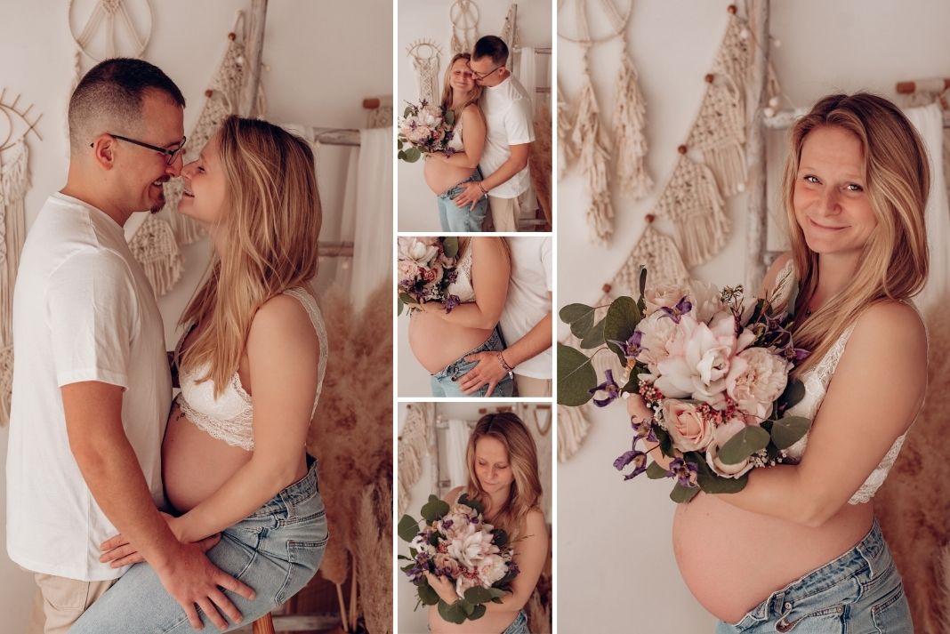 Babybauch Shooting Studio Hamburg