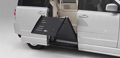 wheelchair van fold out ramp