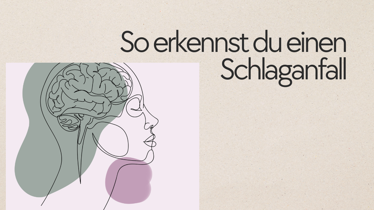 So erkennst du einen Schlaganfall