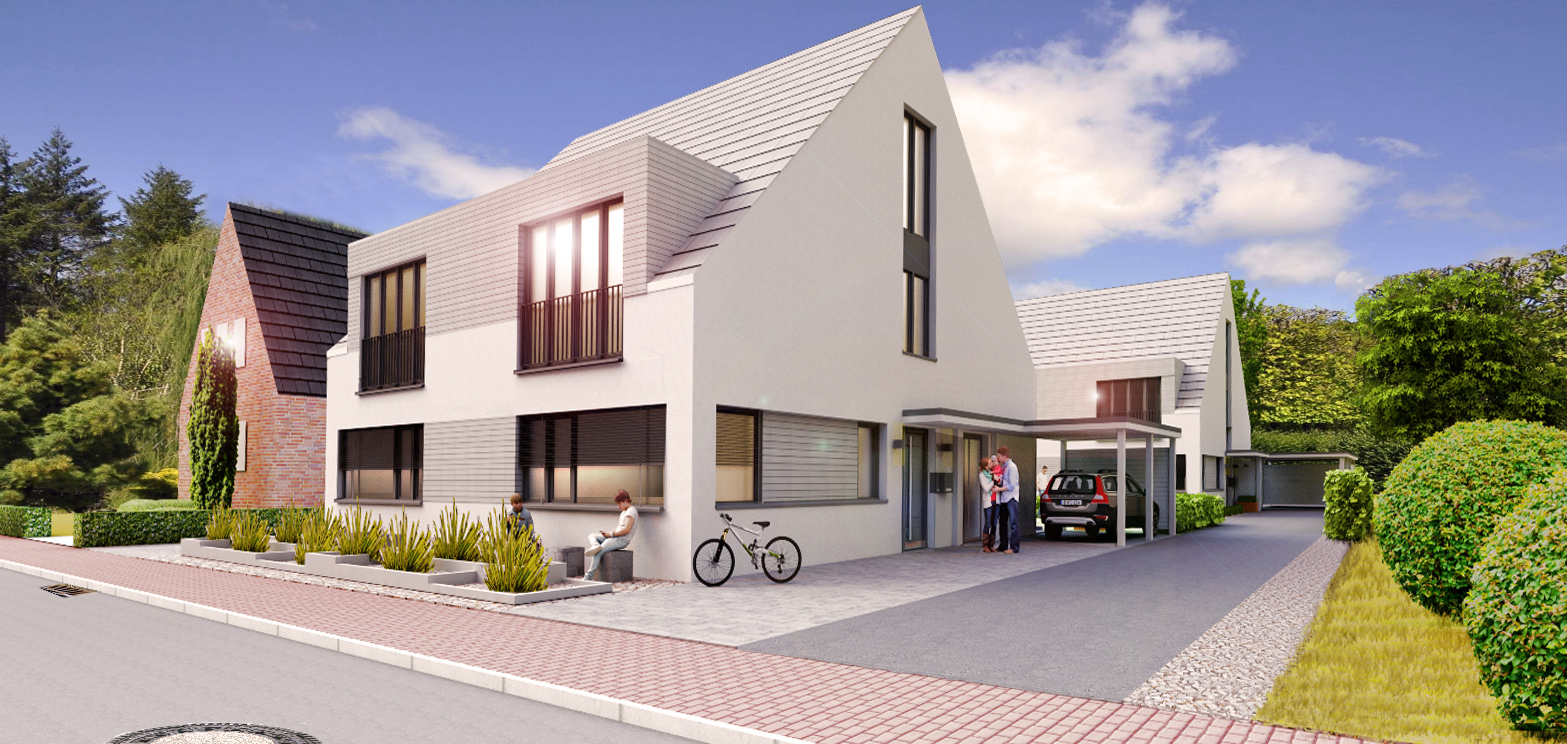 Doppeltes Wohnen in Gremmendorf - bockhaus-odenthal architekten