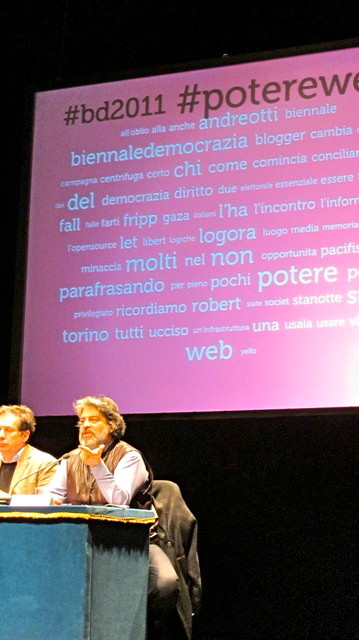 teatro Gobetti- potere del web, il potere nel web