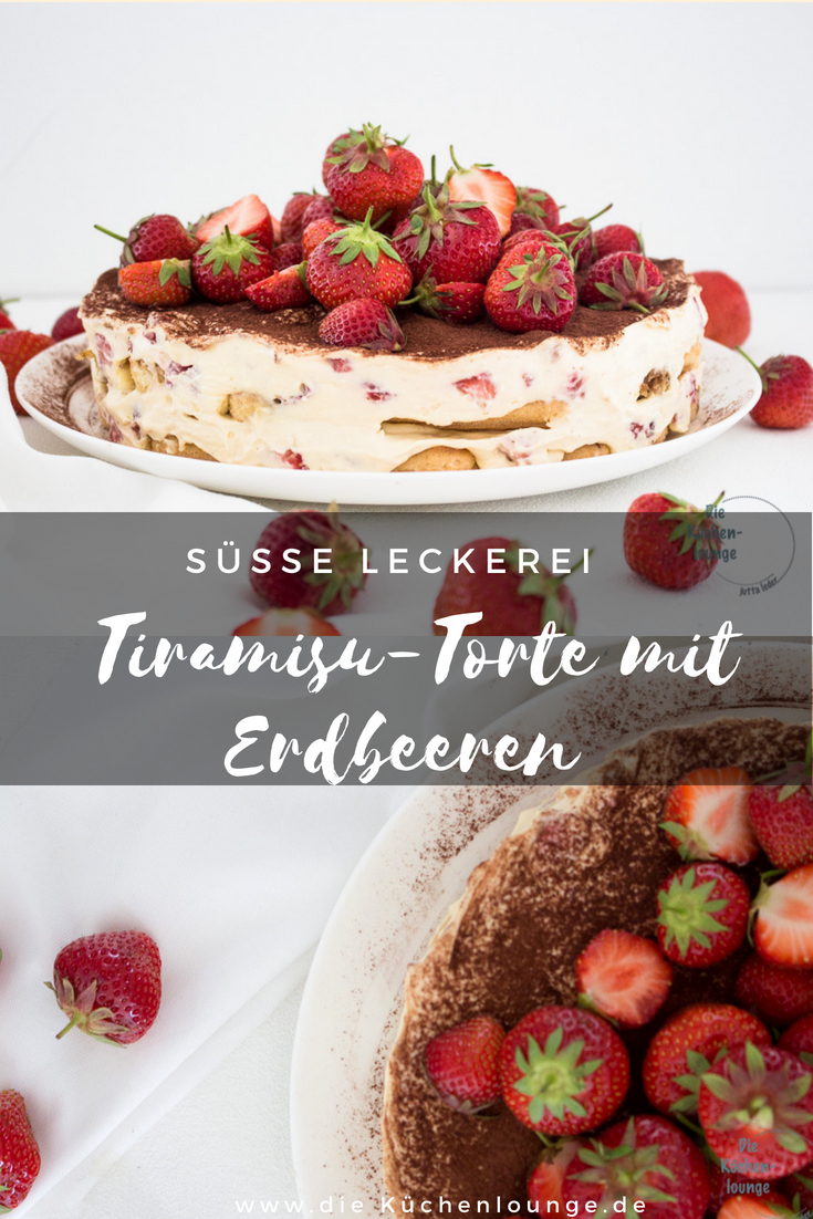Erdbeer-Tiramisu-Torte