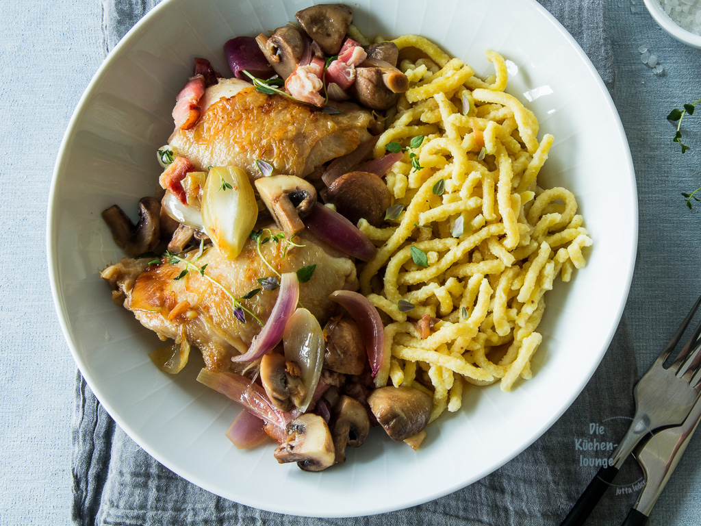 Italienisches Pollo fino mit Champignons - Die Küchenlounge