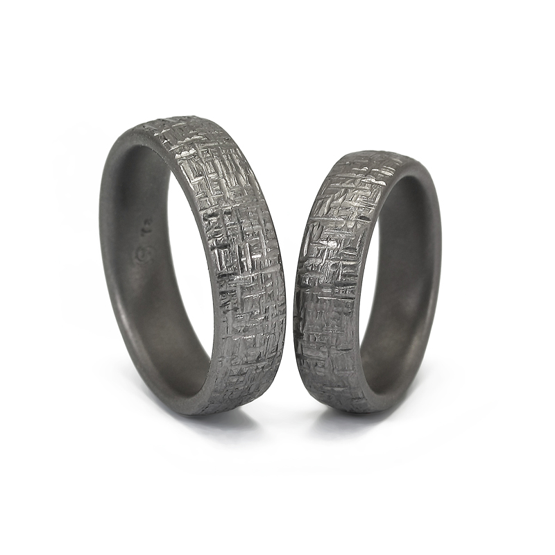 Tantal Trauringe TantalSchmuckDesign by Christine Schönau