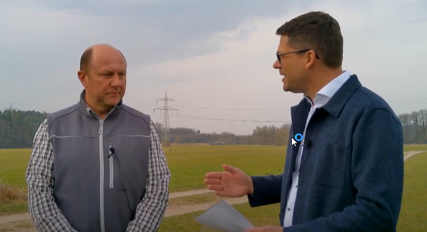 Wir interviewten Gerhard Zimmermann, Ortsobmann vom Bayerischen Bauernverband zu den Wässerwiesen im Rednitztal