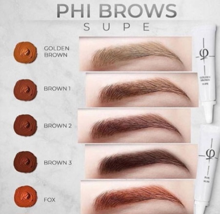 Permanent Make-Up Pigmenten für Brows 