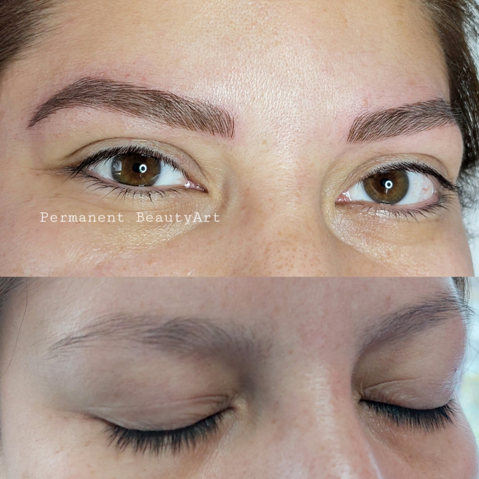 Microblading - natürliches Brows 